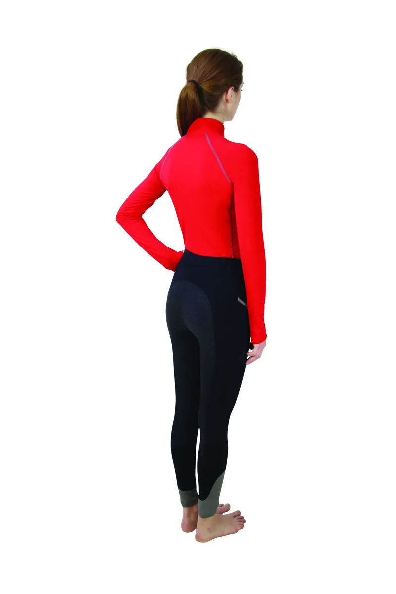 Hy Sport Active Base Layer - Rosette Red-1
